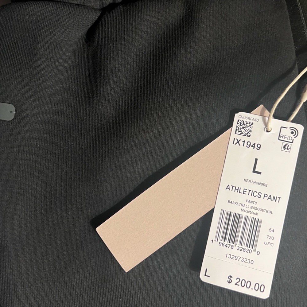 FEAR OF GOD Adidas Men's Black Joggers
Authentic Genuine from website. - Picture 10 of 11